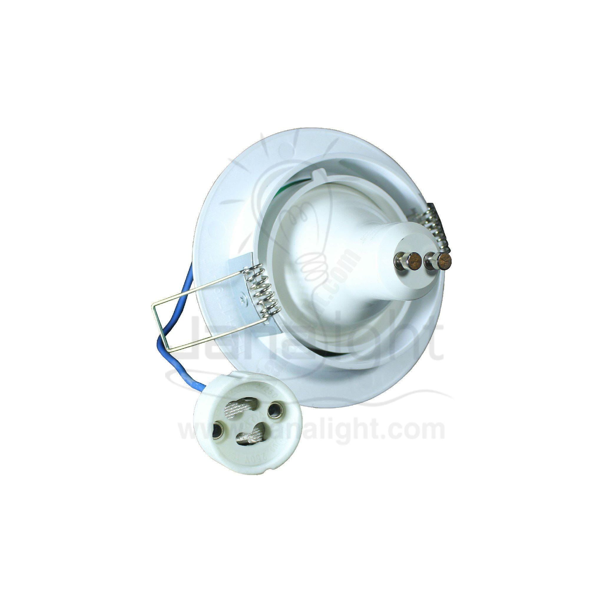 سبوت مدور كيت 4.7 وات ابيض كعب ستارتر فيلبس Philips Starter Kit – Round 4.7W White Led Spotlight